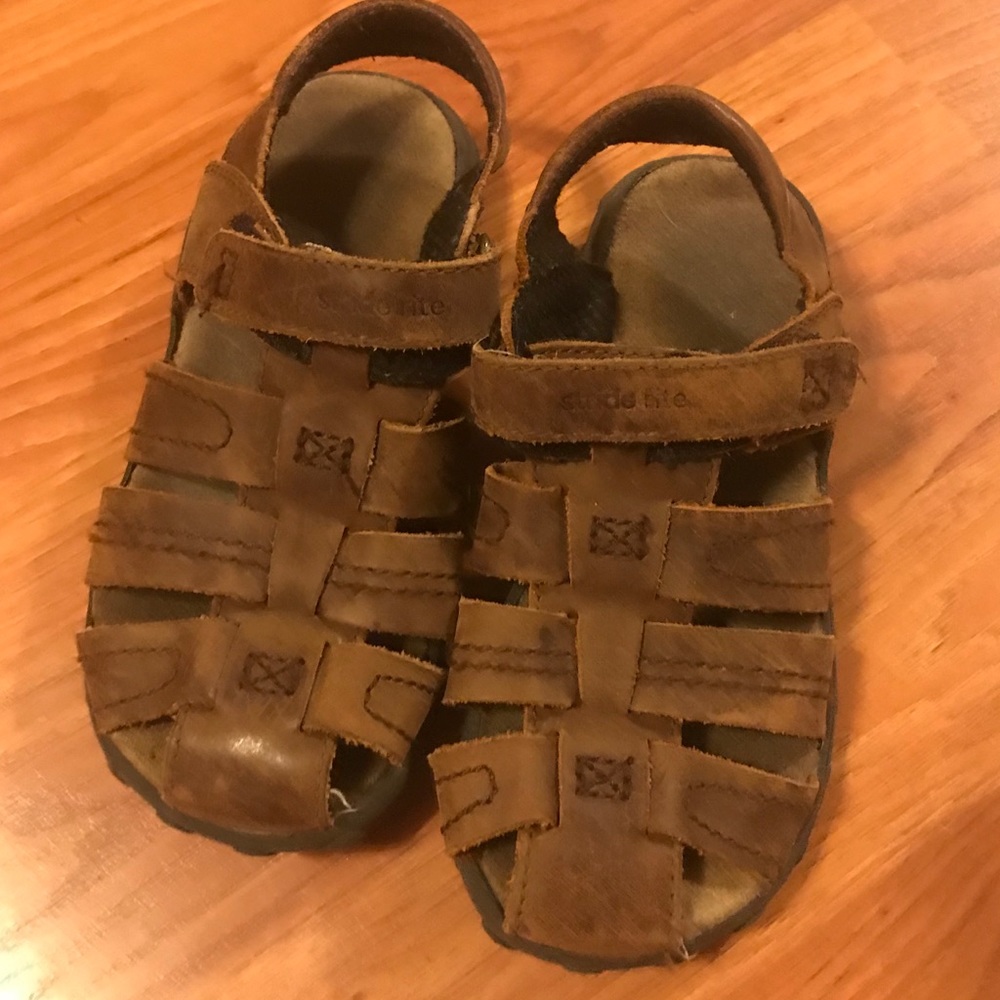 Stride Rite Leather Sandals